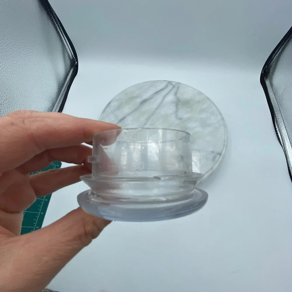 OEM KitchenAid Blender Lid Measuring Cap Clear 2oz 60ml Replacement Part Liquid